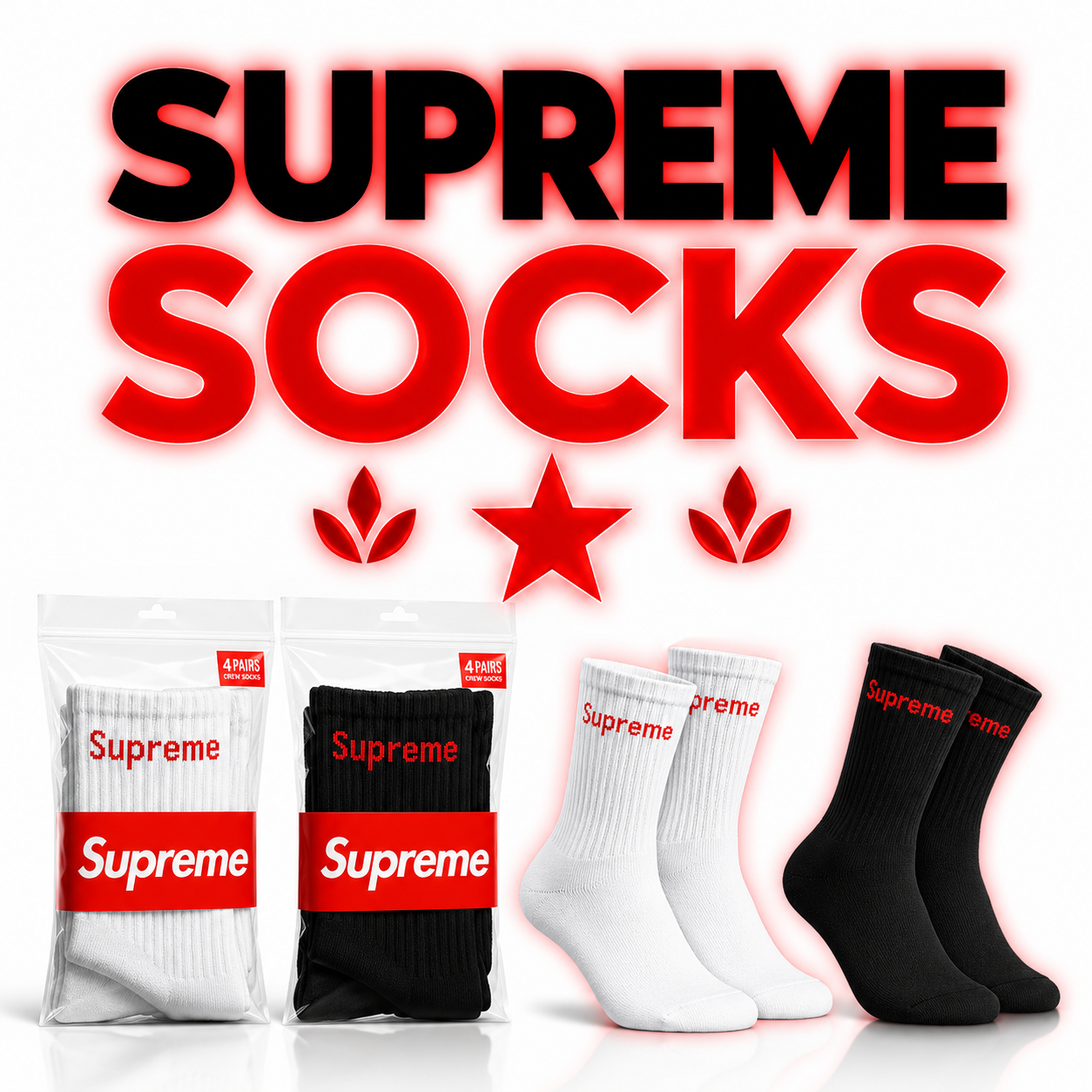 Supreme Socks